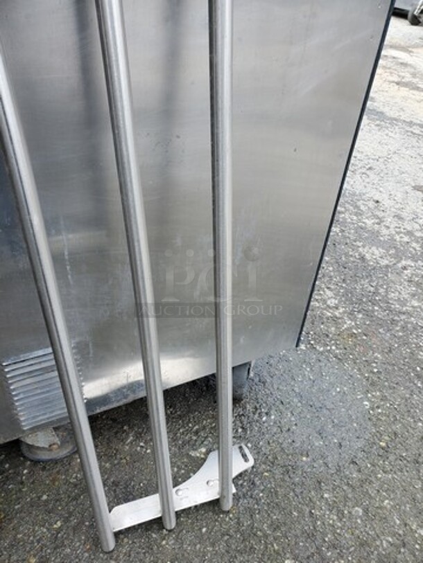 74"WX12"D Stainless Steel Shelf  - Image 2 of 3
