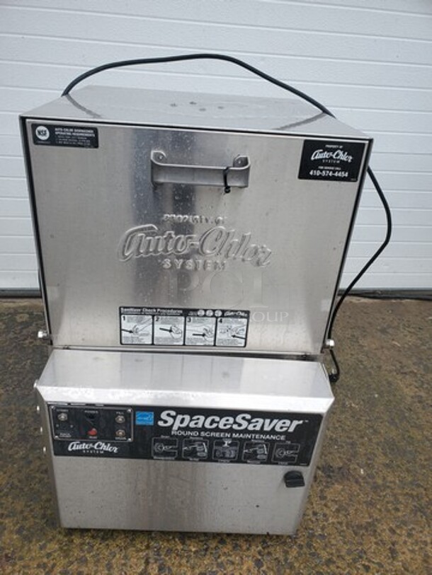 Auto Chlor System U34 dishwasher machine|115V|23"X28"X34"|Very nice condition! - Image 7 of 7
