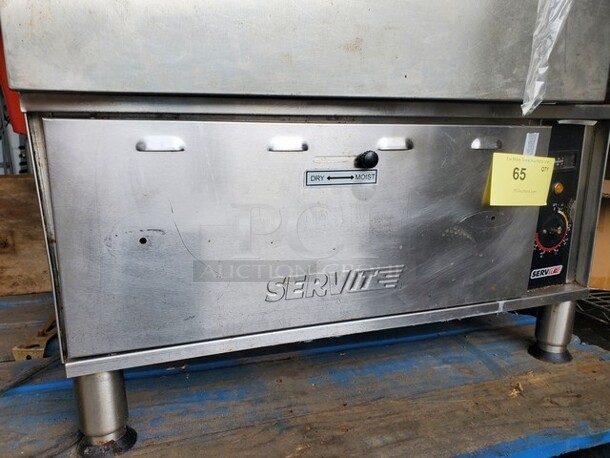ServIt 423WDSFS1 Single Freestanding Drawer Warmer - 450W, 120V, Very nice condition! - Image 2 of 4