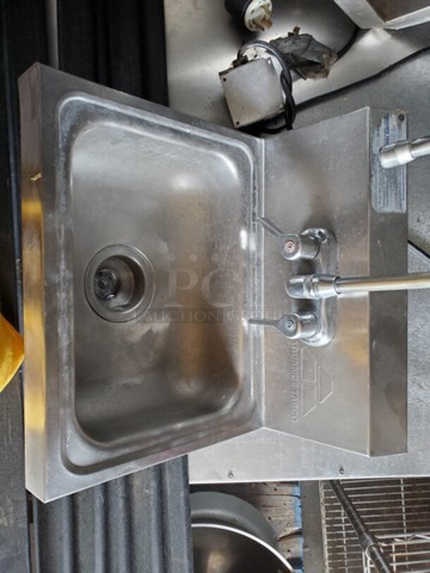 Stainless Steel Hand Sink W/ Faucet! - Image 2 of 3