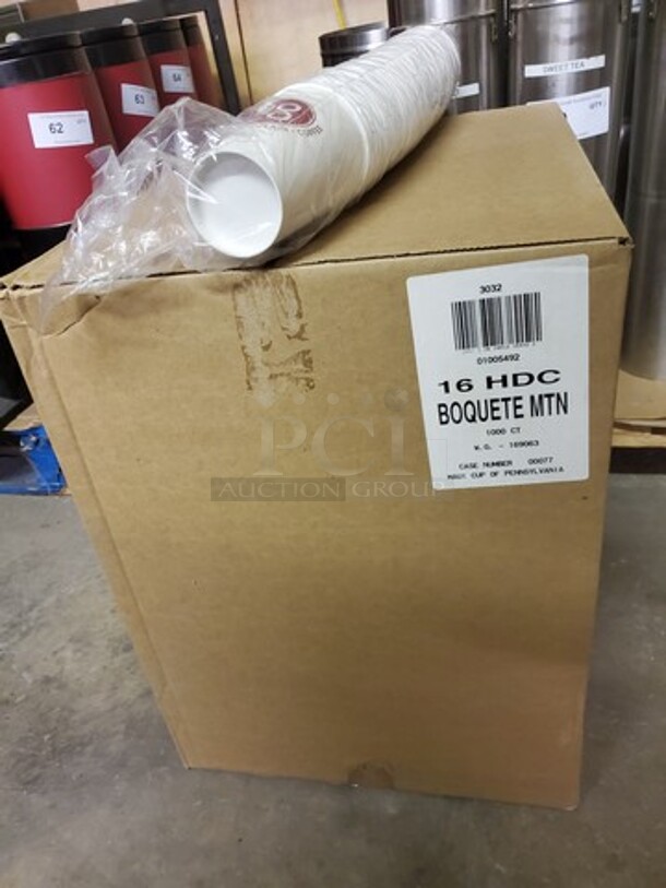 16oz "Boquete" Paper Cup Full Box 1000ct. BIDX5 - Image 2 of 2