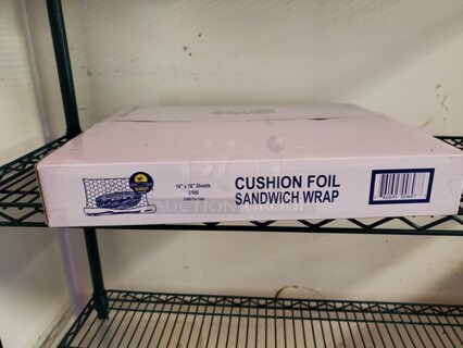 14" x 16" Sheets Cushion Foil Sandwich Wrap Seal box