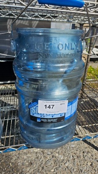 San Jamar Heavy Duty Ice Tote