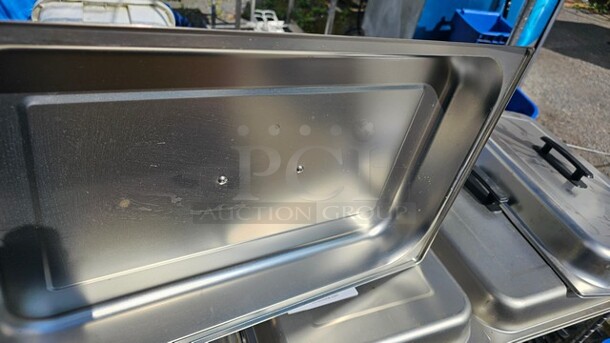 Lot of 5 Lids for Stainless Steel Food Pans - Image 2 of 5