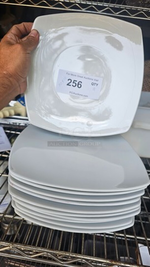 Lot of 11 Square Plates - Image 3 of 3