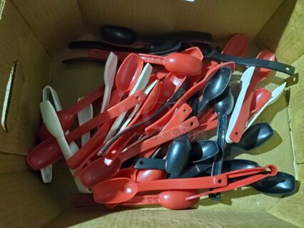 One Lot of Plastic Spoons