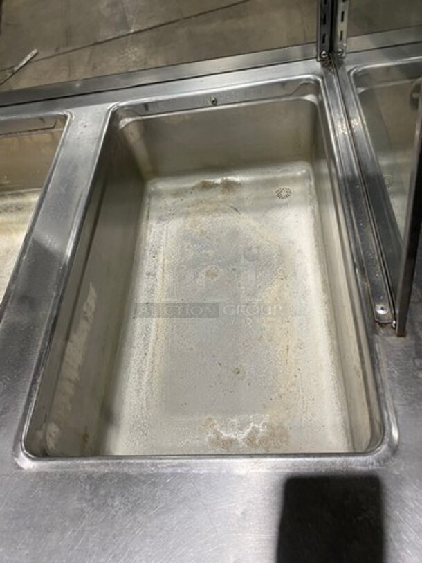 Randell Commercial Electric Powered 4 Well Steam Table! With Sneeze Guard! With Storage Space Underneath! All Stainless Steel! On Casters! Model: 3614 SN: J6593812 208/240V - Image 6 of 10