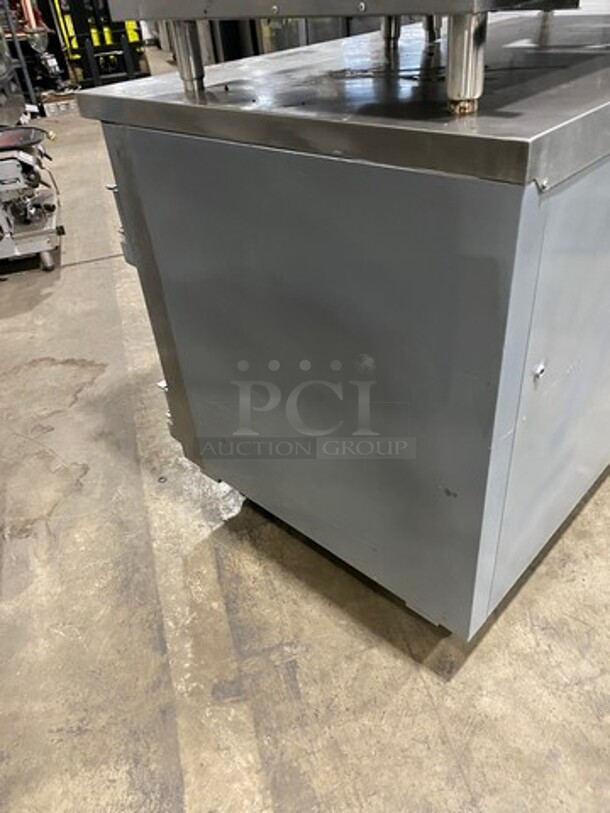 Leader Commercial 3 Door Undercounter/ Work Top Cooler! All Stainless Steel! On Casters! Model: LB72S/C SN: GY02S2505 115V 60HZ 1 Phase - Image 3 of 8