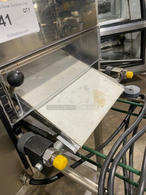 GREAT! Janssen Commercial Heavy Duty Pastry Forming Machine! All Stainless Steel! On Stand With Rear Casters! Model: FF2500! - Image 6 of 11