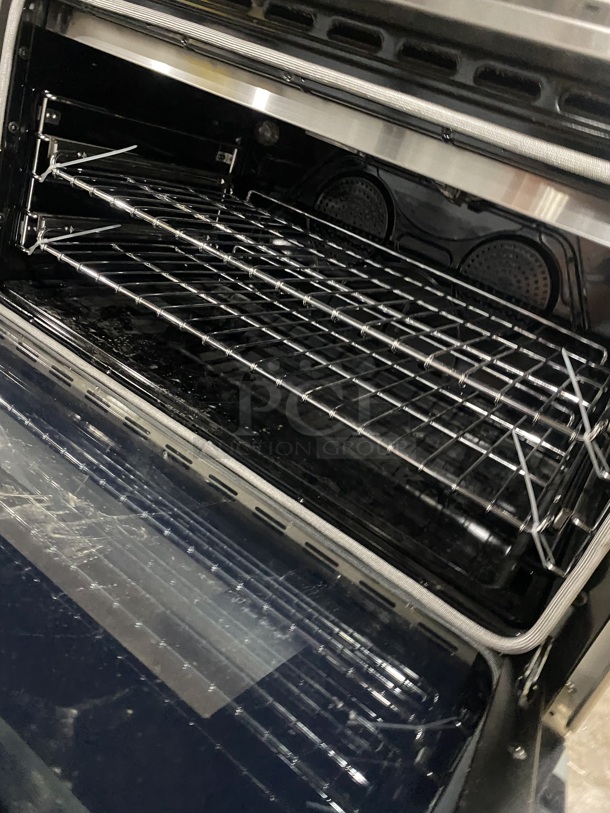 2019 AMAZING! ZLINE Gas Powered 6 Burner Stove! With Oven Underneath! Stainless Steel! On Legs! MODEL RG36 SN:RG36GE21060120-02 120V/60Hz - Image 7 of 11