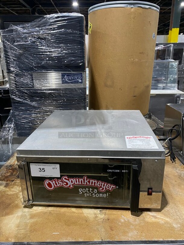 Otis Spunk Meyer Commercial Countertop Convection Baking Oven! All Stainless Steel! Model OS1 Serial C0090295! 120V! - Image 1 of 7