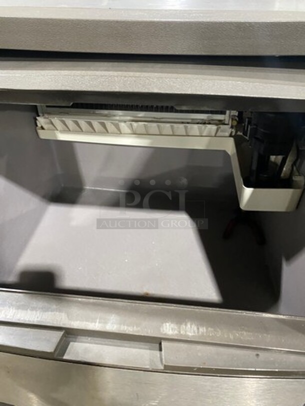 Manitowoc Commercial Undercounter Ice Maker Machine! All Stainless Steel! On Legs! Model: QY0214A SN: 050363031 115V 60HZ 1 Phase - Image 5 of 8