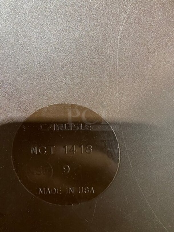 Carlisle Brown Poly Food Serving Trays! 14x Your Bid! - Image 5 of 5