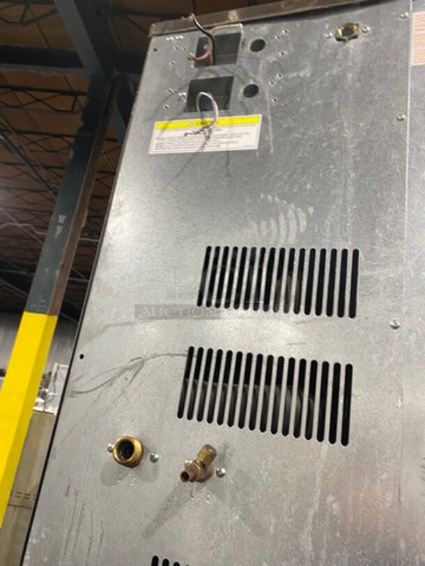 Hoshizaki Commercial Ice Maker Machine! With Commercial Ice Bin! All Stainless Steel! On Legs! 2x Your Bid Makes One Unit!  - Image 9 of 9