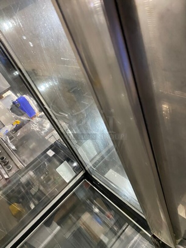 Commercial Refrigerated Bakery Display Case Merchandiser! With Rear Access Doors! Stainless Steel Body! Model: G300BF SN: 2008119S! 110V! - Image 6 of 8