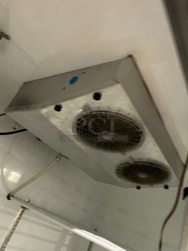 2007 Leader Commercial 2 Door Reach In Cooler Merchandiser! With View Through Doors! With Poly Coated Racks! All Stainless Steel! Model: LS48SSC SN: PQ033403 115V 60HZ 1 Phase - Image 6 of 9