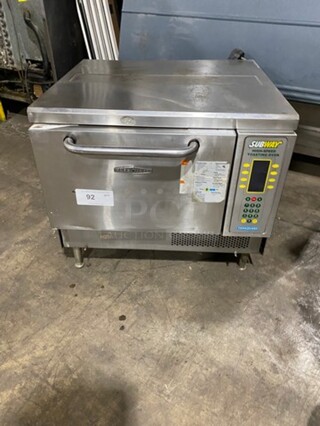 Turbo Chef Commercial Countertop Rapid Cook Oven/ Microwave Oven! All Stainless Steel! Model: NGC SN: NGCD12893 208/230/240V