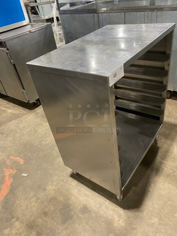 Solid Stainless Steel Pan Rack! On Legs! - Image 2 of 5