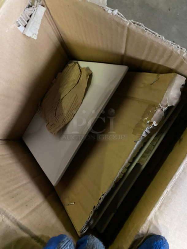 ALL ONE MONEY! MISCELLANEOUS! Drinking Glasses And Square 8 1/2" White Ceramic Plates! - Image 5 of 8