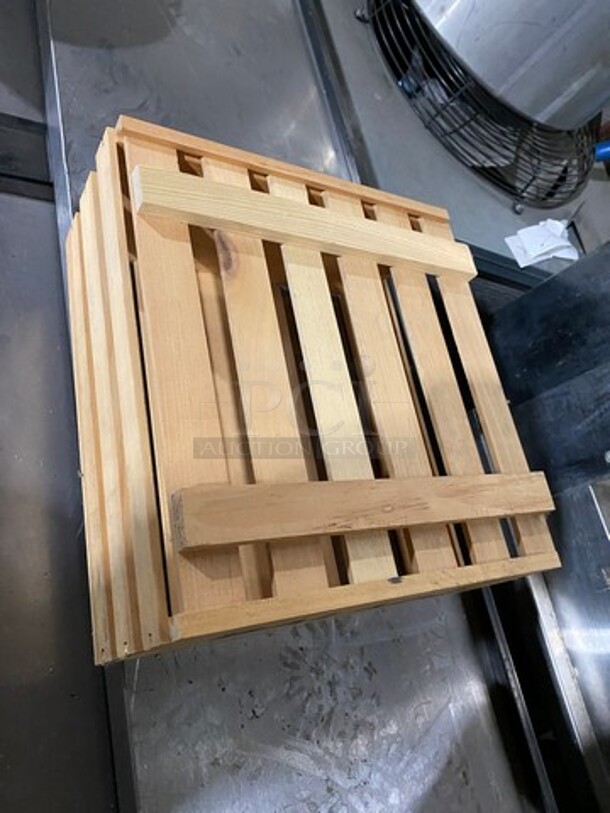 Set Of Wooden Crates! 3x Your Bid! - Image 3 of 5