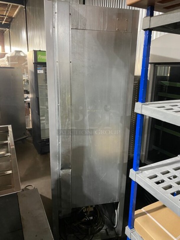 Beverage Air Commercial Single Door Reach-In Cooler! With Poly Coated Racks! Solid Stainless Steel! On Casters! Model: KR241AS SN: 6026093 115V 1 Phase - Image 3 of 10
