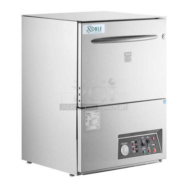 BRAND NEW SCRATCH AND DENT! 2023 Noble Wareforce UL-30 Stainless Steel Commercial Undercounter Dishwasher. 115 Volts, 1 Phase. Tested and Working!
