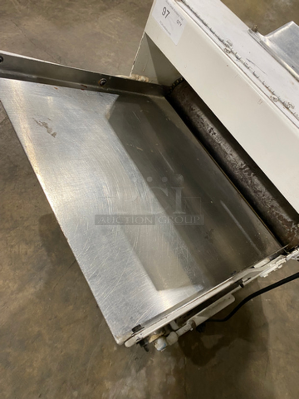 Commercial Countertop Heavy Duty Dough Sheeter! Stainless Steel Body! - Image 6 of 9