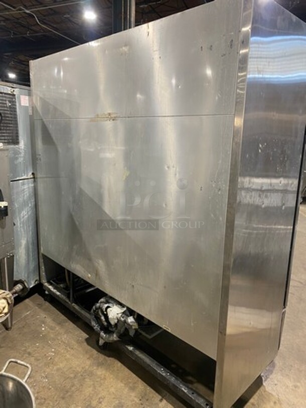 True Commercial 3 Door Reach In Freezer! With Poly Coated Racks! All Stainless Steel! Model TS72F Serial 13127275! 115/208/230V 1Phase! On Casters! WORKING WHEN REMOVED! - Image 3 of 11