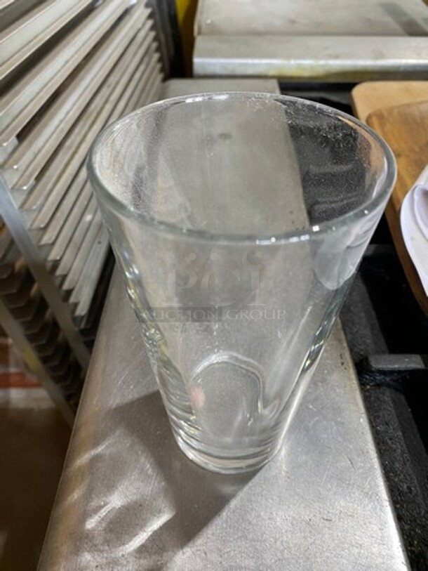 ALL ONE MONEY! Clear Glass Drinking Glasses! - Image 2 of 5