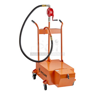 BRAND NEW SCRATCH & DENT! Fryclone 100 lb. Fryer Oil Disposal Unit, Manual. 