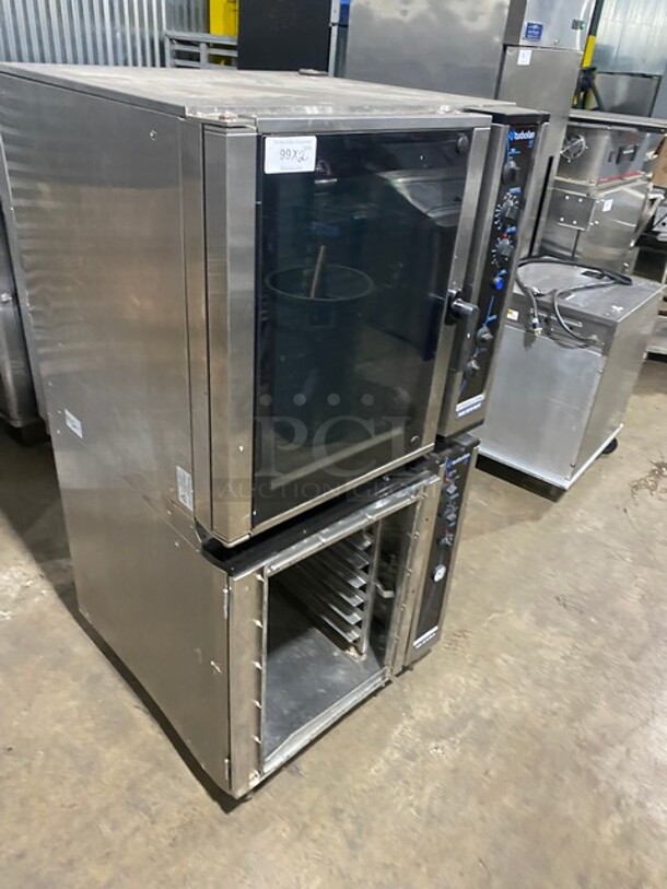 Moffat Turbofan Commercial Double Deck Convection Oven! With One View Through Door! All Stainless Steel! Model E85A8HLD Serial 436157! 110/120v! On Casters! - Image 11 of 12