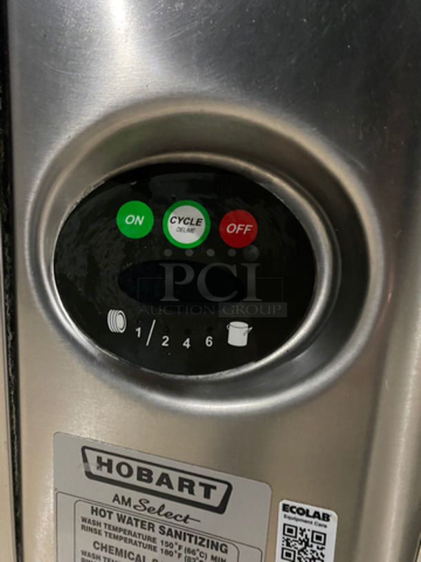 FAB! Hobart Commercial Pass-Through Heavy-Duty Dishwasher! All Stainless Steel! On Legs! Model: AM15 SN: 231099775 208/240V 60HZ 3 Phase - Image 7 of 10
