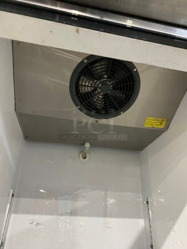 COOL! Maxx Cold Commercial Single Door Reach In Freezer! All Stainless Steel! On Casters! Model: MXSF23FD SN: 170421623 115V 60HZ 1 Phase - Image 7 of 10