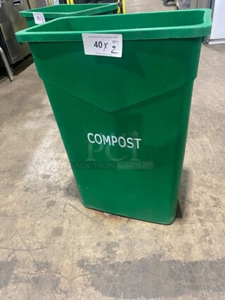 GARBAGE BINS 2X YOUR BID!