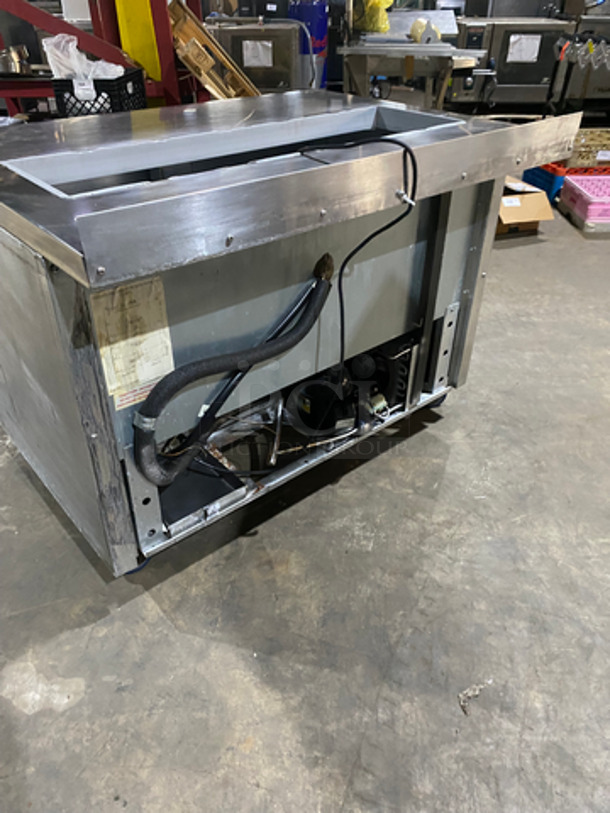 Continental Commercial Refrigerated Sandwich Prep Table! With 2 Door Underneath Storage Space! All Stainless Steel! On Casters! 115V 60HZ 1 Phase - Image 4 of 9
