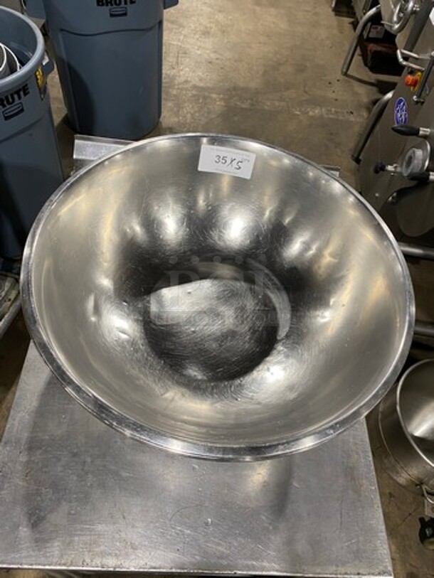 Large Stainless Steel Mixing Bowls! 5x Your Bid! - Image 2 of 5