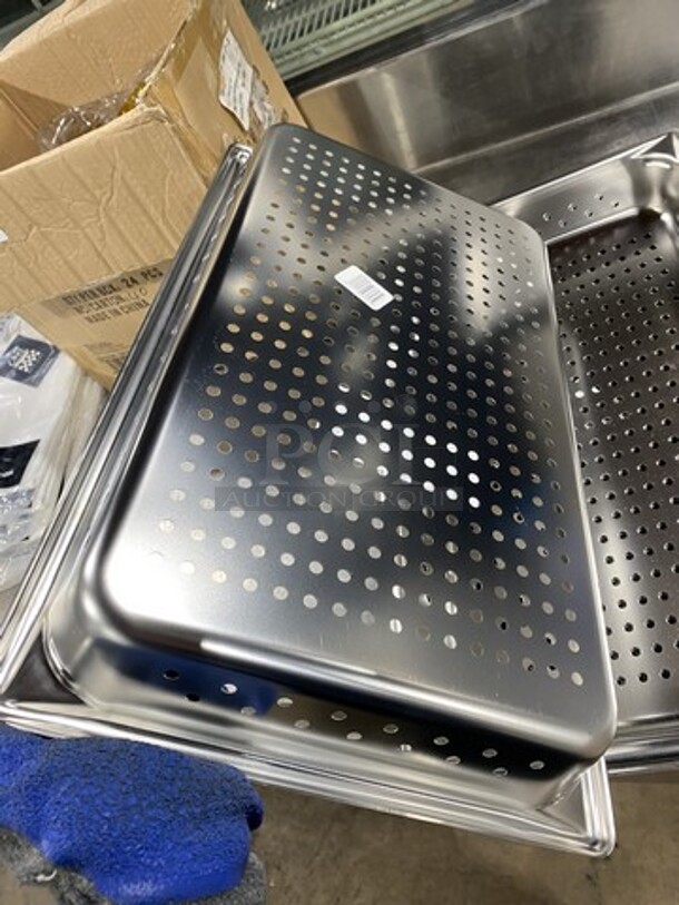 NEW! Full Size Perforated Trays! 5 X Your Bid! - Image 3 of 3