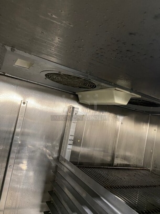 True Commercial 2 Door Reach In Cooler! With Poly Coated Racks! All Stainless Steel! On Casters! Model: TR2R2S SN: 5027494 115V 60HZ 1 Phase - Image 7 of 10