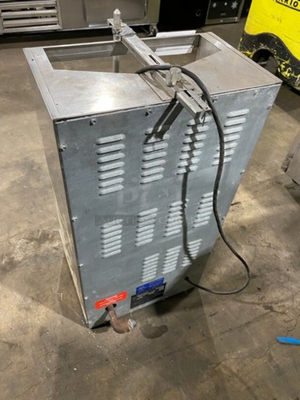 Auto Doner Commercial Countertop Natural Gas Powered Vertical Broiler Gyro Machine! All Stainless Steel! Model: 3PG SN: 042102 - Image 4 of 10