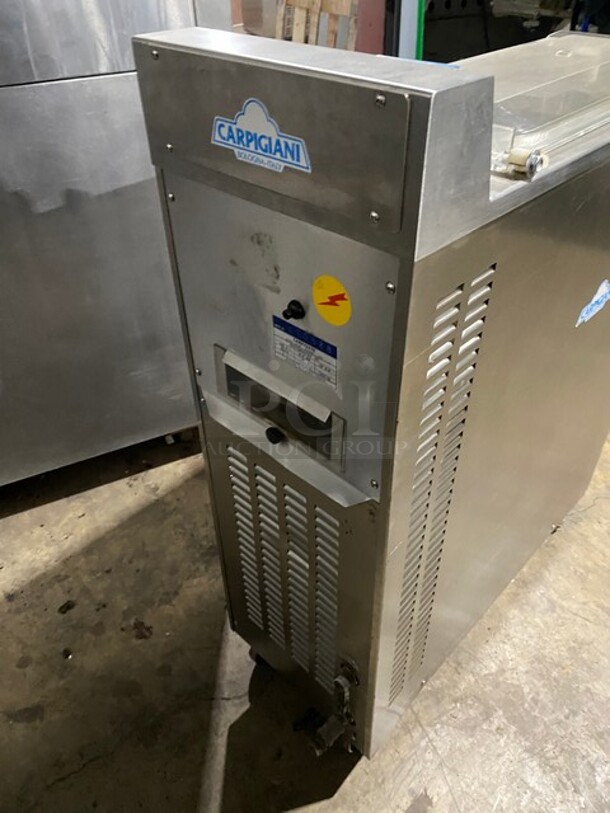Carpigiani Commercial Floor Style Pasteurizer Machine! All Stainless Steel! Model PASTOMASTER60 Serial 470888! 220V 3Phase! On Casters! - Image 4 of 10