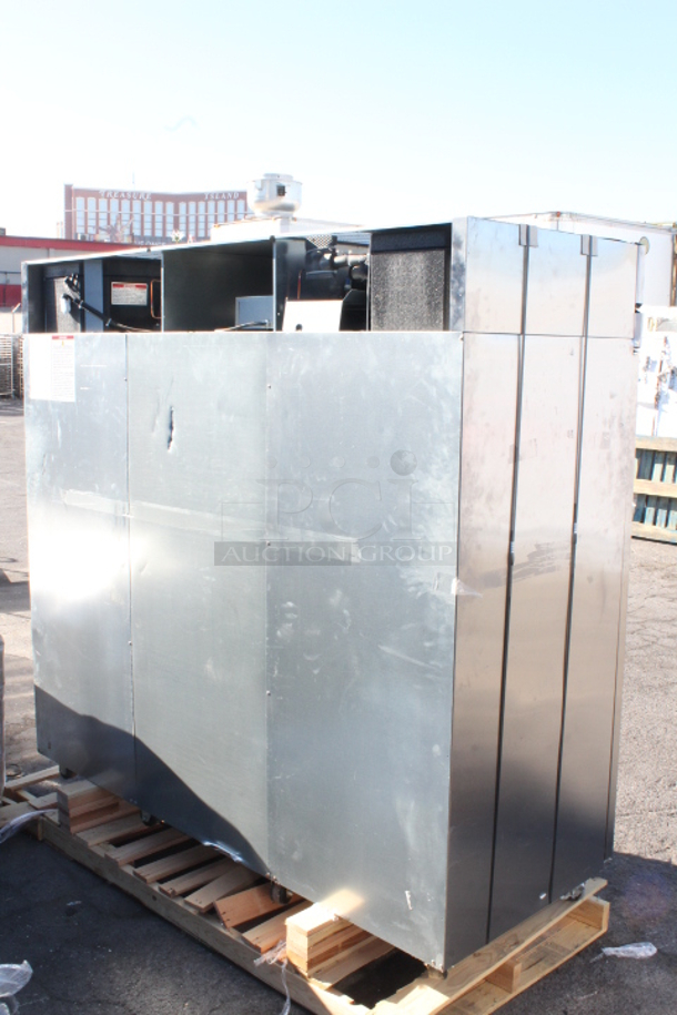 BRAND NEW SCRATCH & DENT! Hoshizaki R3A-FS 82 1/2" Solid Door Reach-In Refrigerator. 115v 82-1/2 x 33-1/2 x 79-1/2. TESTED! WORKING!  - Image 6 of 8