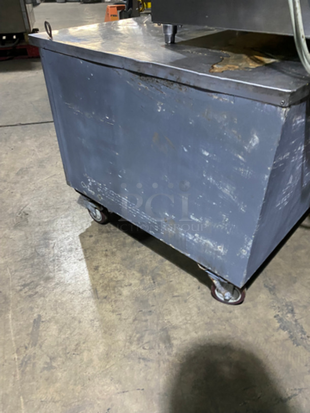 Leader Commercial 2 Drawer Chef Base/Equipment Stand! All Stainless Steel! On Casters! Model: LB48S/C 115V 60HZ 1 Phase - Image 4 of 8