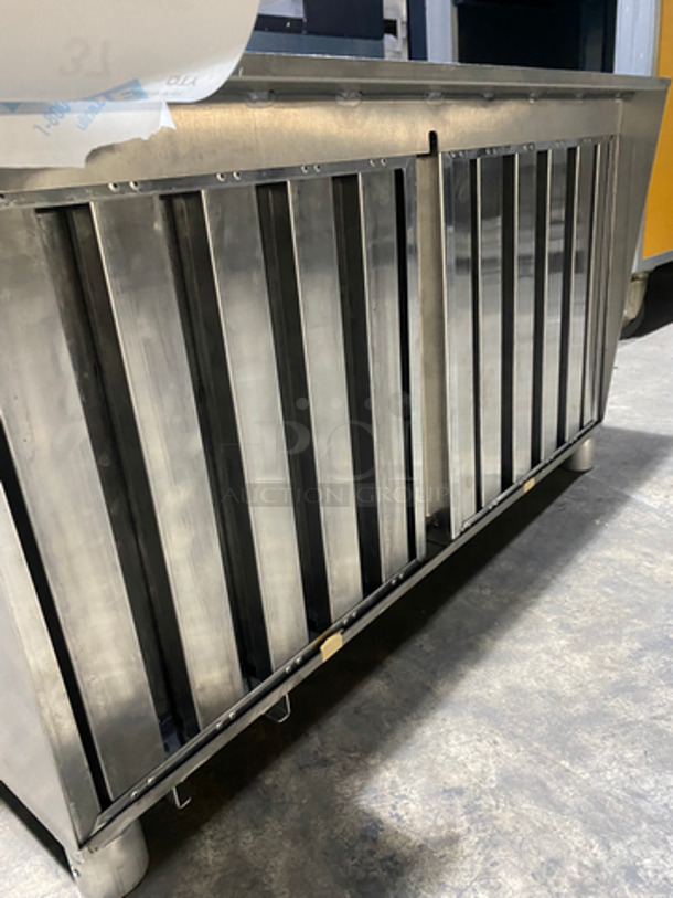 Stainless Steel Outdoor/ Field Use Hood! With Filters! - Image 5 of 7