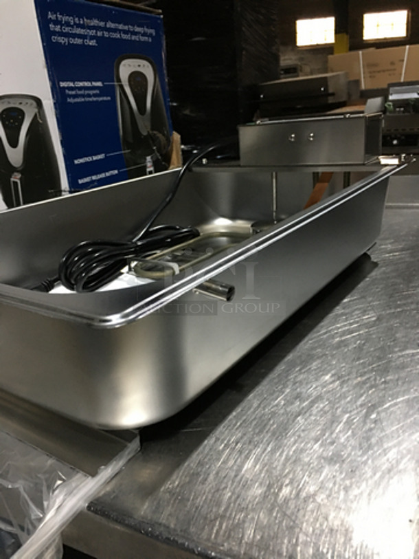 BRAND NEW! IN THE BOX! Stainless Steel Evaporator Tray Pan! 120V 60HZ - Image 3 of 7