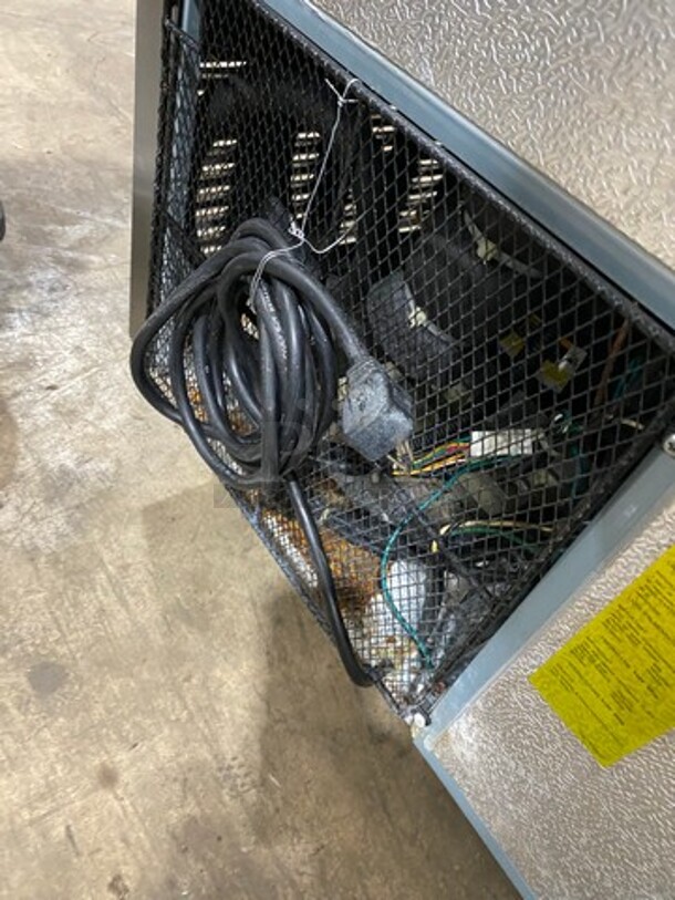 Maxx Cold Commercial Refrigerated Pizza Prep Table! With Single Door Storage Space! All Stainless Steel! On Casters! Model: MXCPP50 SN: 6023925 115V 60HZ 1 Phase - Image 9 of 9