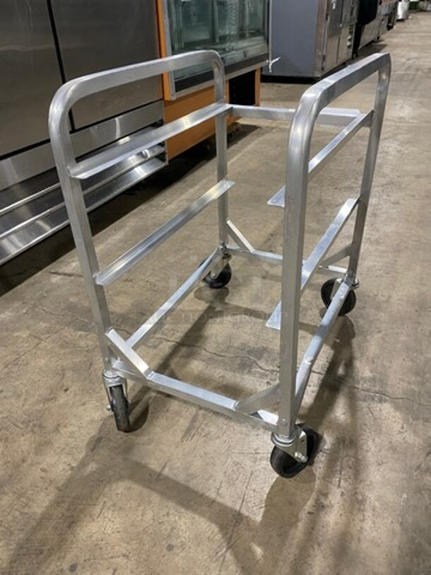 Channel Metal Commercial Pan Transport Rack! On Casters! - Image 3 of 5
