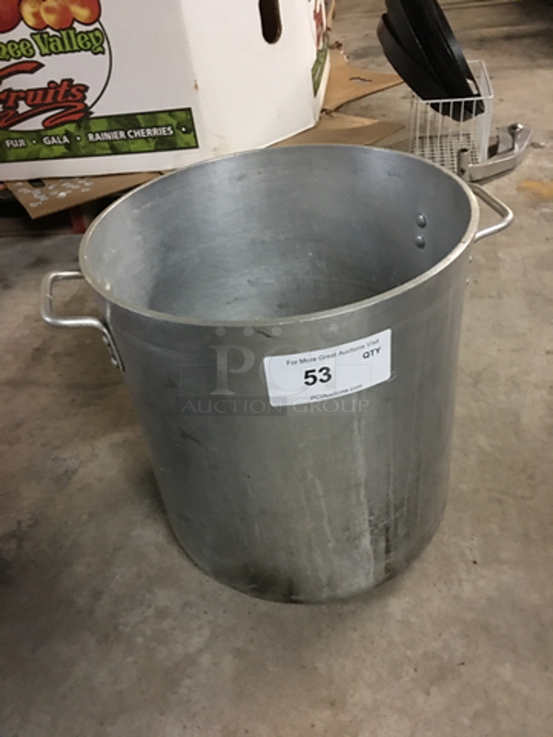 Metal Stock Pot! With Handles! - Image 1 of 5
