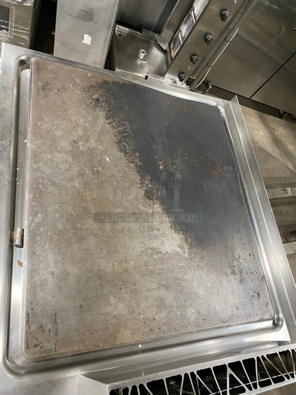 Electrolux Natural Gas Powered All Stainless Steel Plancha Flat Grill! ERMA Edition! Built On Stainless Steel Stand! On Legs! - Image 4 of 9