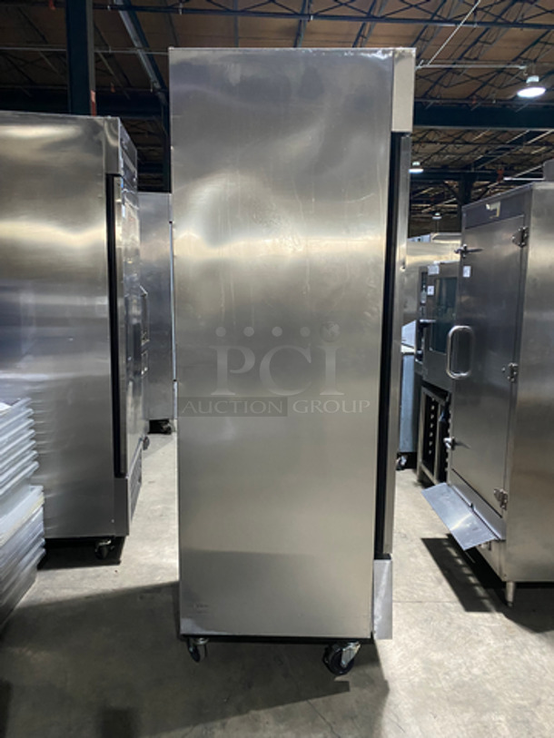 True Single Door Reach-In Freezer! With Poly Coated Racks! Solid Stainless Steel! On Casters! Model: T23F SN: 7778865 115V 60HZ 1 Phase - Image 3 of 9