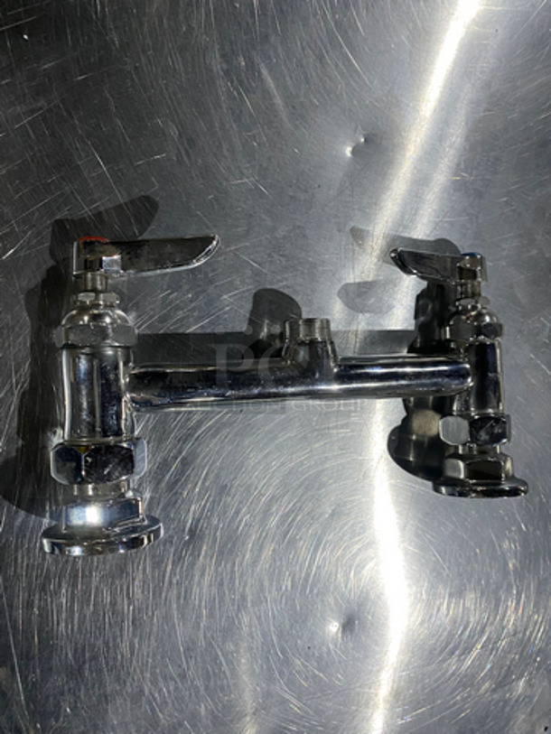 IN A BOX! Commercial Faucet With Handles! Stainless Steel! - Image 4 of 4